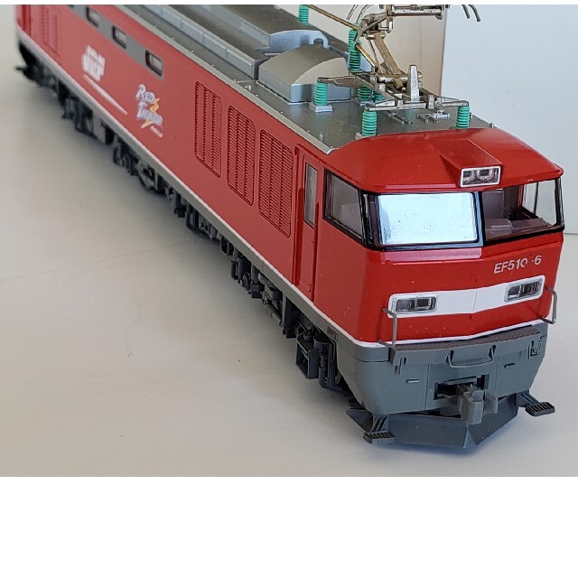 KATO`(カトー)の値下げ　KATO EF510-0 レッドサンダー HOゲージ　鉄道模型 エンタメ/ホビーのおもちゃ/ぬいぐるみ(鉄道模型)の商品写真