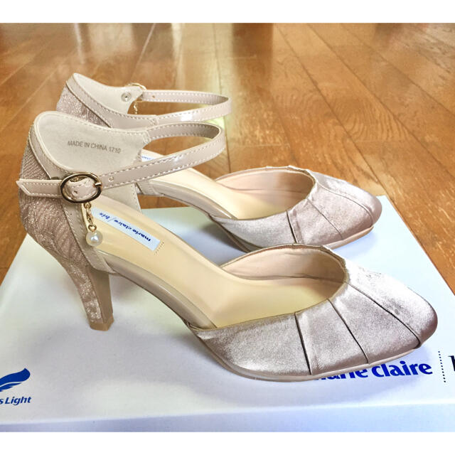 Marie Claire(マリクレール)のななこ様専用  ほぼ新品！＊フォーマルシューズ・レディース＊結婚式など レディースの靴/シューズ(ハイヒール/パンプス)の商品写真