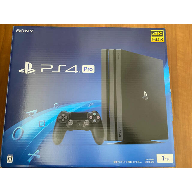 PlayStation4(プレイステーション4)の【美品】SONY PlayStation4 Pro 最新型CUH-7200 エンタメ/ホビーのゲームソフト/ゲーム機本体(家庭用ゲーム機本体)の商品写真