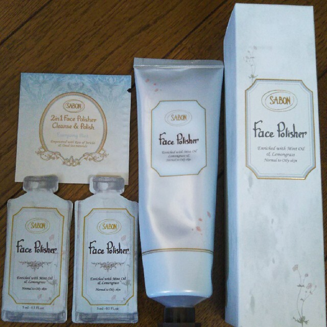 SABON(サボン)の専用です！SABONフェイスポリッシャーセット コスメ/美容のスキンケア/基礎化粧品(洗顔料)の商品写真