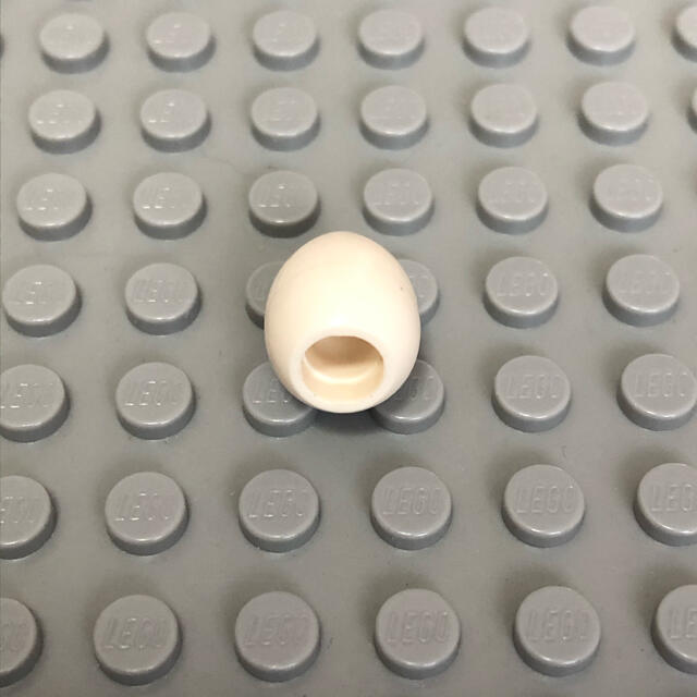 Lego(レゴ)のLEGO レゴ 正規品 たまご　卵　白　計1個【105番】 エンタメ/ホビーのおもちゃ/ぬいぐるみ(その他)の商品写真