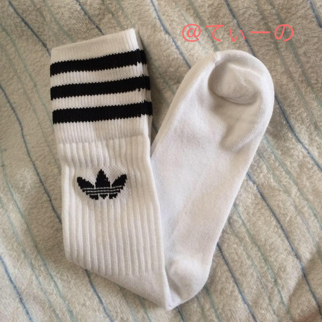 adidas(アディダス)の【adidas】ソリッドクルーソックス【未使用】 レディースのレッグウェア(ソックス)の商品写真