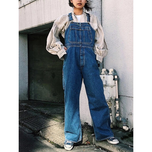 HOLIDAY BIG DENIM OVERALL-