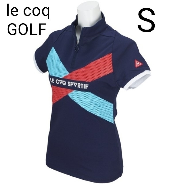 le coq sportif(ルコックスポルティフ)のルコックゴルフ  半袖シャツ S 『レディース』 スポーツ/アウトドアのゴルフ(ウエア)の商品写真