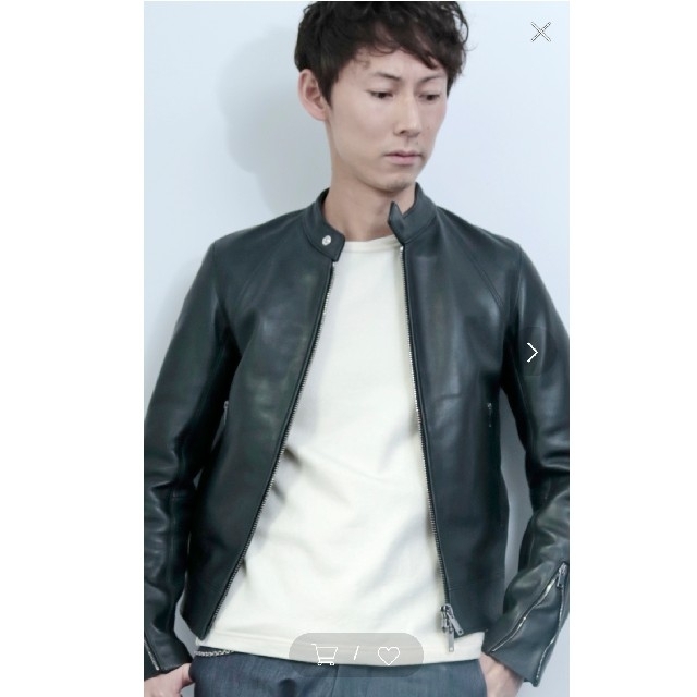 junhashimoto(ジュンハシモト)のジュンジュンハシモト  TD RIDERS メンズのジャケット/アウター(レザージャケット)の商品写真