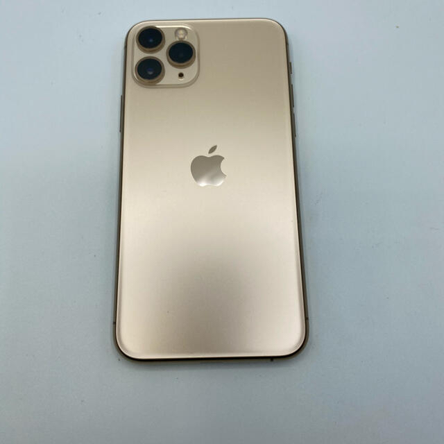 SIMフリーiPhone 11pro 64GB ゴールド本体のみ画面傷有り