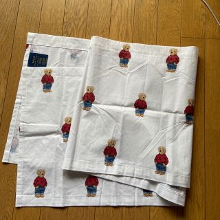 ポロラルフローレン(POLO RALPH LAUREN)の1986様専用カフェカーテン　ハンドメイド　ラルフローレン  シーツ(その他)