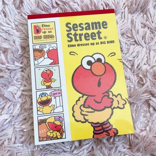 セサミストリート(SESAME STREET)のメモ帳　エルモ💓(ノート/メモ帳/ふせん)