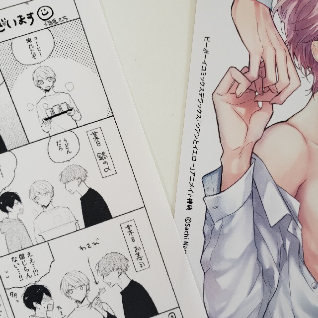 シアンとイエロー エンタメ/ホビーの漫画(ボーイズラブ(BL))の商品写真