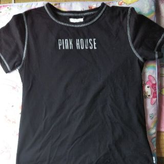 ピンクハウス(PINK HOUSE)のピンクハウス 半袖Tシャツ黒色(Tシャツ(半袖/袖なし))