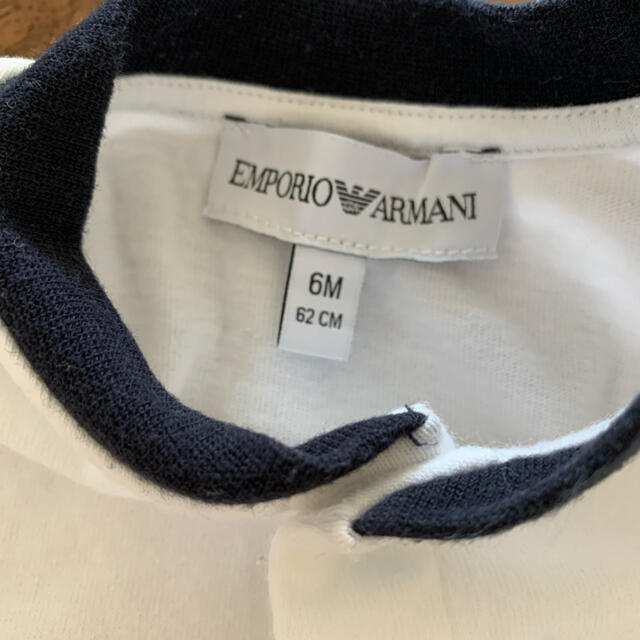 Emporio Armani(エンポリオアルマーニ)のアルマーニ　ベビー・ロンパース キッズ/ベビー/マタニティのベビー服(~85cm)(ロンパース)の商品写真