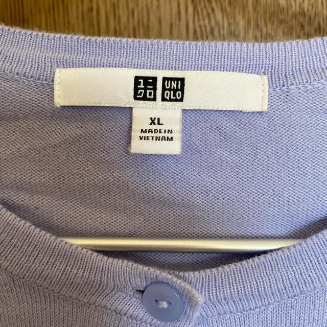 UNIQLO(ユニクロ)のユニクロ スーピマコットンカーディガン XL UNIQLO レディースのトップス(カーディガン)の商品写真