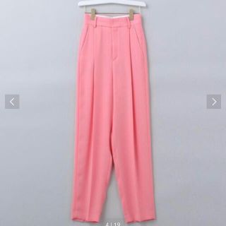 ユナイテッドアローズ(UNITED ARROWS)の6(ROKU) GEORGETTE TUCK PANTS ロク　パンツ(カジュアルパンツ)