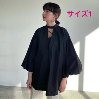 ステュディオス(STUDIOUS)のCLANE クラネ W FACE STAND TOPS(シャツ/ブラウス(長袖/七分))