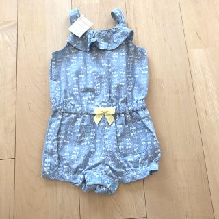 ジンボリー(GYMBOREE)のGYMBOREE サロペット 12〜18M 新品タグ付き(ロンパース)