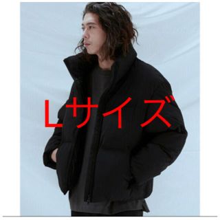 【WYM LIDNM】HEAT FIBER DOWN JACKET BLACK (ダウンジャケット)