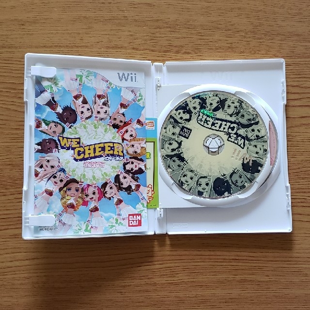 Wii(ウィー)のWE CHEER（ウィーチア） Wii エンタメ/ホビーのゲームソフト/ゲーム機本体(家庭用ゲームソフト)の商品写真