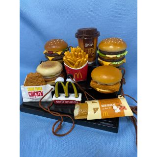 マクドナルド(マクドナルド)のマクドナルド キーホルダー 9点セット(キーホルダー)