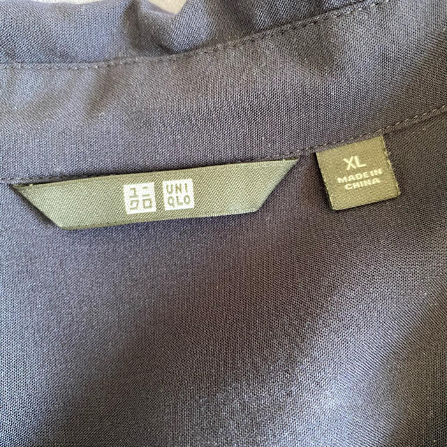 UNIQLO(ユニクロ)のユニクロ レーヨンブラウス XL UNIQLO レディースのトップス(シャツ/ブラウス(長袖/七分))の商品写真