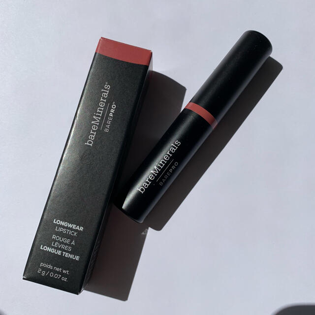 bareMinerals(ベアミネラル)の【ほぼ未使用】ベアミネラル　ロングウェア　リップスティック コスメ/美容のベースメイク/化粧品(口紅)の商品写真