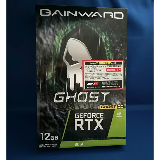 12GBメモリ種類Gainward GeForce RTX 3060 Ghost OC