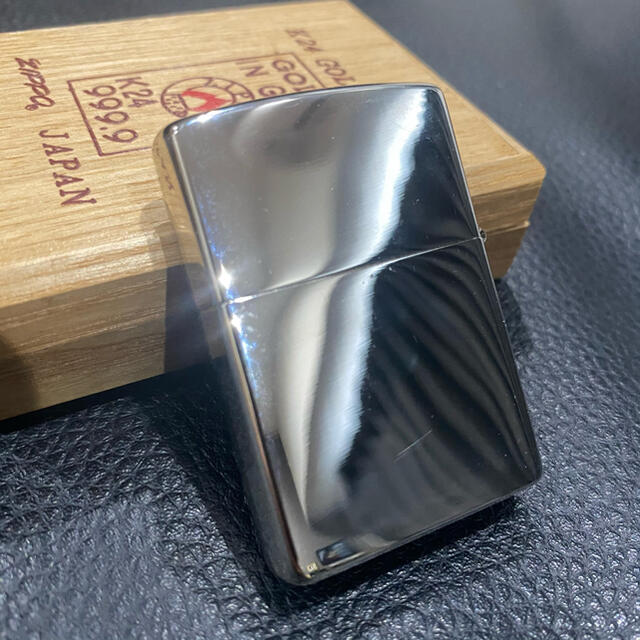 【激レア】zippo GOLD IN GOD 特別限定 純金(K24) 箱付き