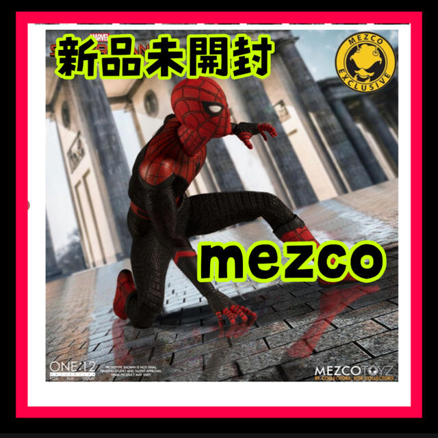 新品未開封　mezco  メズコ　ワン　スパイダーマン　アップグレードスーツ