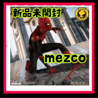 新品未開封　mezco  メズコ　ワン　スパイダーマン　アップグレードスーツ(アメコミ)