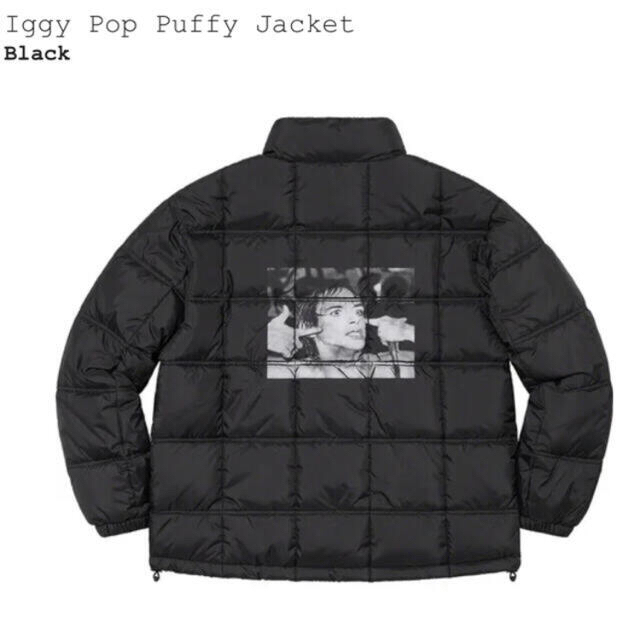 Supreme(シュプリーム)のSupreme Iggy Pop Puffy Jacket 中綿ジャケット L メンズのジャケット/アウター(ダウンジャケット)の商品写真