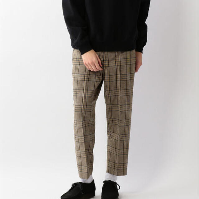 最大82%オフ! Steven Alan ガンクラブチェック テーパードパンツ L