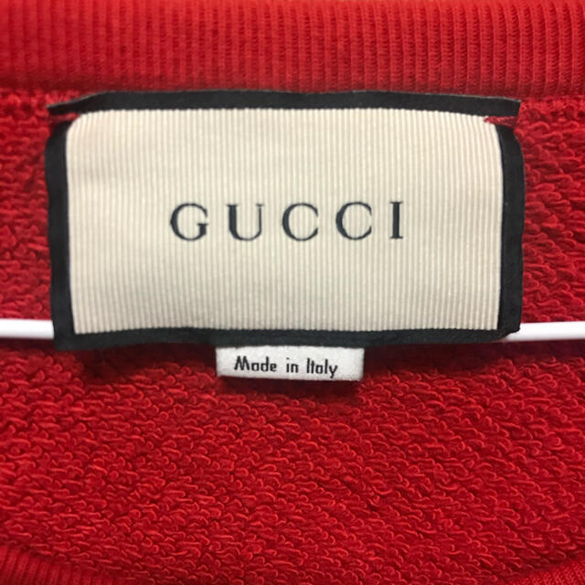 Gucci(グッチ)のGUCCI 狼　スパンコール　刺繍　スウェット メンズのトップス(スウェット)の商品写真