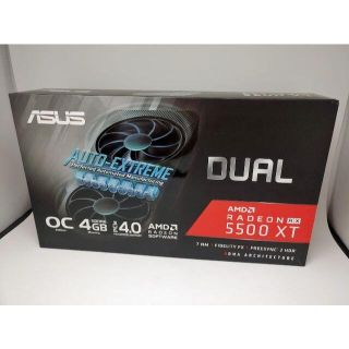 エイスース(ASUS)の【動作確認済】ASUS RX 5500XT デュアルファン EVO（OCモデル）(PCパーツ)