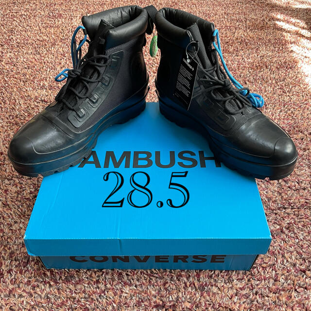 AMBUSH(アンブッシュ)のCONVERSE Ambush CTAS Duck Boots 黒 28.5 メンズの靴/シューズ(スニーカー)の商品写真