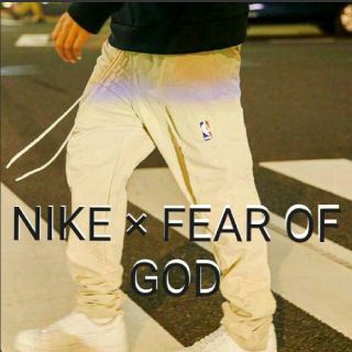 フィアオブゴッド(FEAR OF GOD)のNIKE × FEAR OF GOD ウォームアップパンツ XL ライトグレー(その他)