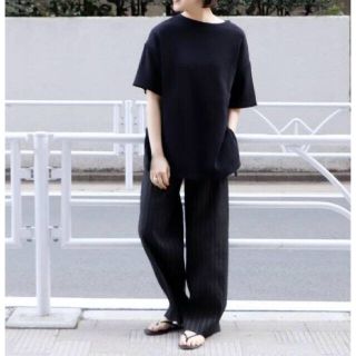 プラージュ(Plage)の★新品★Plage★CALUX★プルオーバ★ブラック★(カットソー(半袖/袖なし))