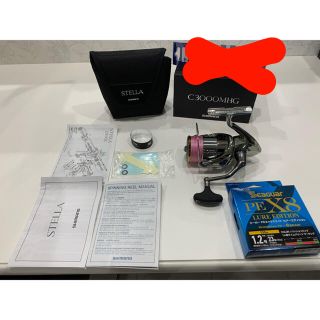 シマノ(SHIMANO)の18ステラC3000MHG 新品ルアーと新品PE付き(リール)