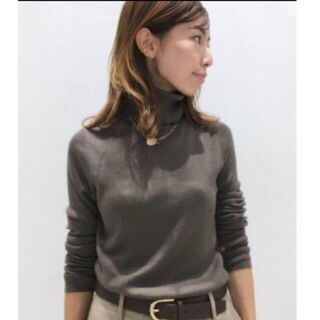 アパルトモンドゥーズィエムクラス(L'Appartement DEUXIEME CLASSE)のL'appartement タートルネック Rib Knit(ニット/セーター)