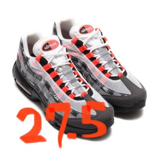 ナイキ(NIKE)のATMOS AIR MAX 95 RED WE LOVE NIKE 27.5(スニーカー)