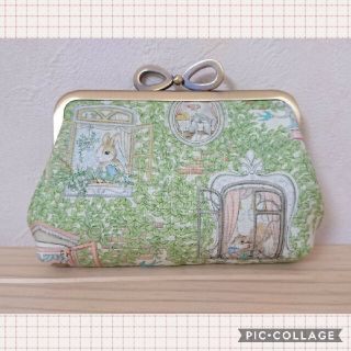 フランシュリッペ(franche lippee)のがま口ポーチ＊ルームメイト＊2色♪(ポーチ)