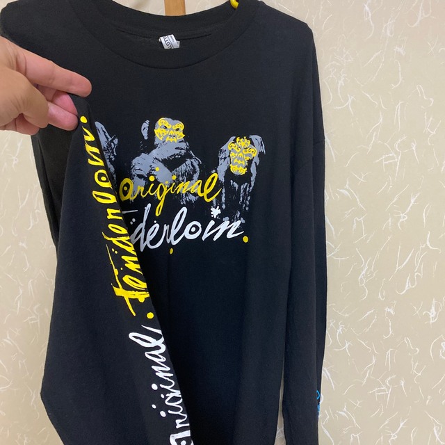 テンダーロイン　TEE L/S T.W.B.M 黒　XL ロンT ボルネオスカル