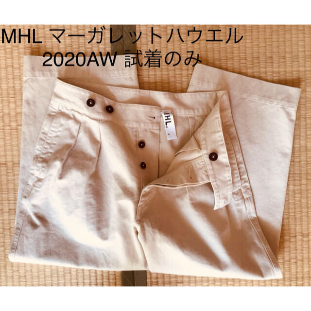 MARGARET HOWELL(マーガレットハウエル)のMHL  クロップドパンツ【2020AW】試着のみ未使用品 レディースのパンツ(カジュアルパンツ)の商品写真