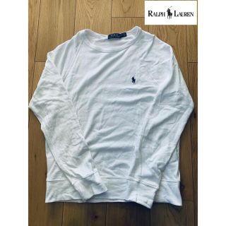 ラルフローレン(Ralph Lauren)のRALPH LAUREN ラルフローレン 長袖　ホワイト　S-size(Tシャツ/カットソー(七分/長袖))