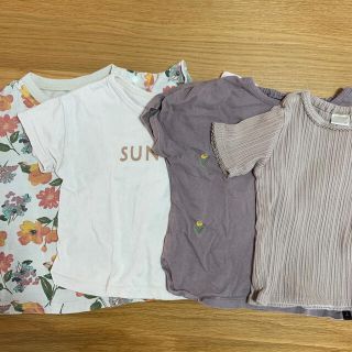 女の子　80サイズＴシャツセット(Ｔシャツ)