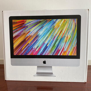 アップル(Apple)のiMac 21.5インチ 4K i5 8GB 1TB 6コア MRT42J/A(デスクトップ型PC)