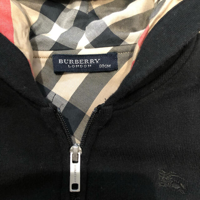 BURBERRY(バーバリー)のバーバリー パーカー 80 キッズ/ベビー/マタニティのベビー服(~85cm)(ジャケット/コート)の商品写真