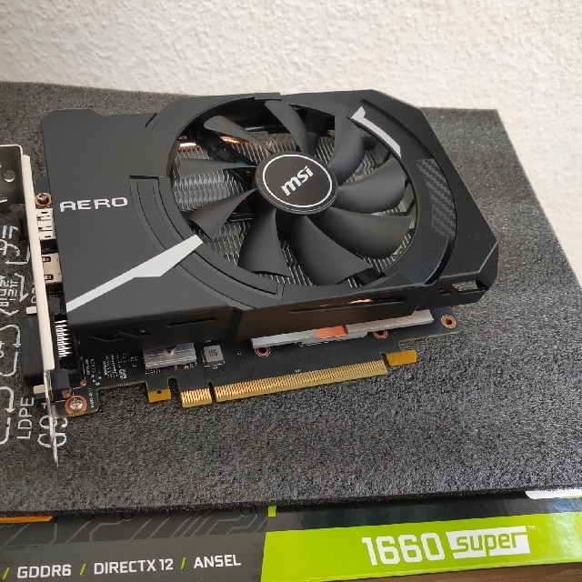 最安値で MSI GEFORCE GTX 1660 super 中古・美品 PCパーツ tgr.nmwrri