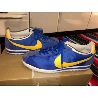 ナイキ(NIKE)のNIKE ナイキ コルテッツ　CORTEZ 27 青　黄色(スニーカー)