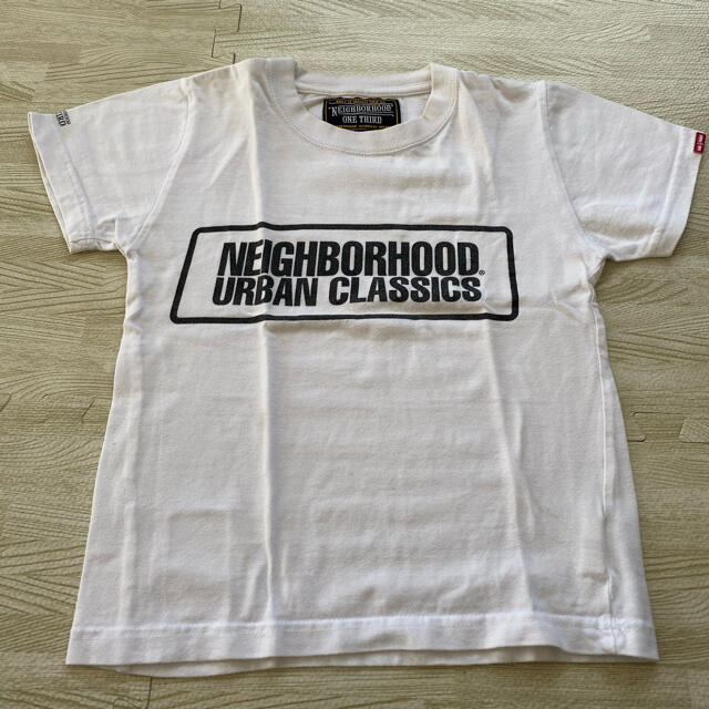 NEIGHBORHOOD(ネイバーフッド)のNEIGHBORHOOD 白Tシャツ キッズ/ベビー/マタニティのキッズ服男の子用(90cm~)(Tシャツ/カットソー)の商品写真
