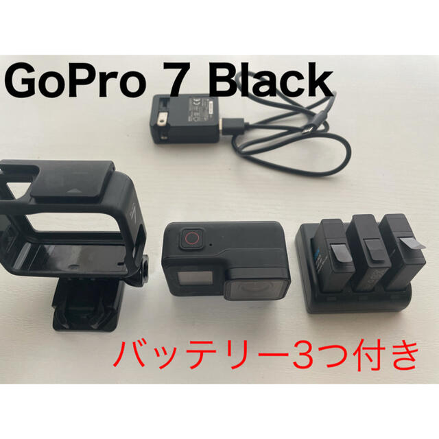 GoPro 7Black アタッチメント色々　128Gメモリー付き