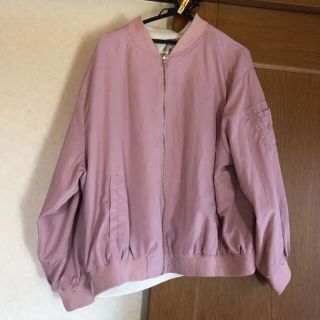 美品・4L♡MA-1風リバーシブルブルゾン♡(ブルゾン)